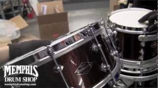 Craviotto Drum Set  Antique Bronze Sparkle Lacquer Unboxing [upl. by Inoue]