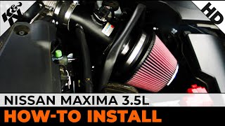 Nissan Maxima 35L 697002TTK Air Intake Installation [upl. by Aig973]