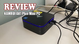 KAMRUI AK1 Plus Mini PC  Review 2023 [upl. by Arabel]