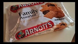 🍪 Arnotts Family Assorted Biscuits [upl. by Zrike]