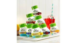 Stur AllNatural Water Enhancer Variety 8pack [upl. by Ezequiel]