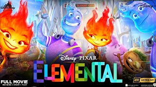 Elemental Full Movie English Review  Disney Animation  Elemental Full Movie Story amp Review [upl. by Mitzie]