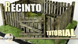 TUTORIAL Come costruire un recinto od una staccionata per presepe 52 [upl. by Yzeerb595]