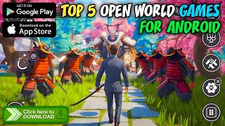 TOP 5 High Graphics Open world Fighting games for Android amp iOS 2024 Tamil  BM Game Boost Masters [upl. by Ecneitap]