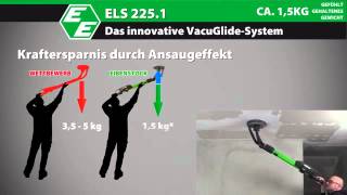 Levigatrice per soffitti e pareti estensibile Professionale Eibenstock ELS 225 1 [upl. by Elodea]