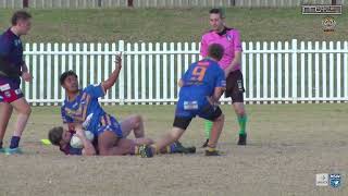 Macarthur Senior Conference 2023 U18 Silver  Collies v Kangaroos [upl. by Helse]