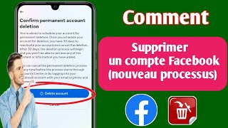 Comment supprimer définitivement un compte Facebook  Supprimer un compte Facebook [upl. by Anitreb]