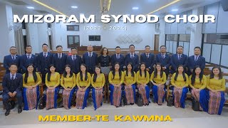 Mizoram Synod Choir  2022  2024  Memberte Kawmna  synodchoir [upl. by Hagerman]