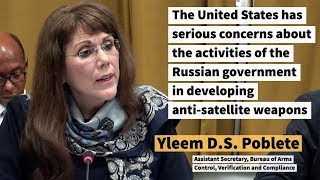 Assistant Secretary Poblete Addresses Conference on Disarmament [upl. by Feetal]