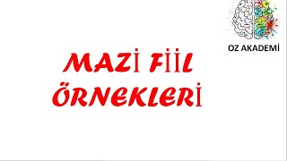 ARAPÇA MAZİ FİİL ÖRNEKLERİ [upl. by Ylrebme]