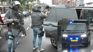 Arrestatieteam Dienst Speciale Interventies ingezet voor verwarde man met mes in school 1193 [upl. by Alick]