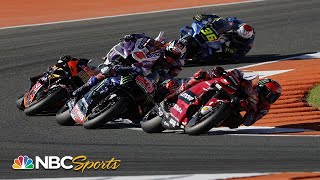 MotoGP Valencian Grand Prix  EXTENDED HIGHLIGHTS  11622  Motorsports on NBC [upl. by Nomyt]