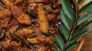 Kerala Style Anchovy Fish Curry  Netholi Mulaku Curry [upl. by Reyotal752]