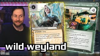 Wild Weyland  Android Netrunner  LIVE [upl. by Geraldine]