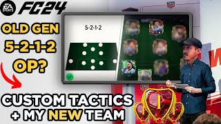 MY META RANK 1 5212 CUSTOM TACTICS FOR PATH TO GLORY INSANE NEW TEAMGAMEPLAY 🎮 OLD GEN FC 24 [upl. by Haff]