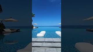 This is an INCREDIBLE swimming pool in Maldives maldives shorts fushifaru [upl. by Stanfield]