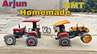 Arjun 4by4 Vs HMT 5022 Tractor model Tochan by MrPendu jatt [upl. by Wappes]