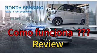 Honda Sensing N BOX Review em português [upl. by Chuah]