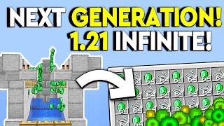 BEST 121 Emerald Farm Minecraft Tutorial  1500000H [upl. by Aznerol]