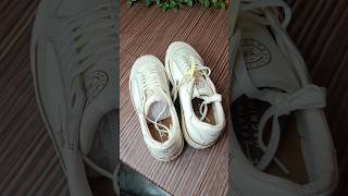 Flying Machine Offwhite Shoes  Myntra Shoes Review  Pujo Shopping unboxing myntra shoesshorts [upl. by Afinom]