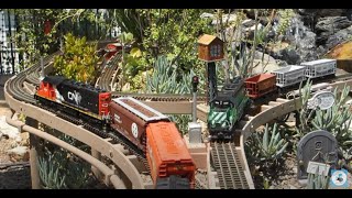 Arduino Block Signal on the Baldy amp Palms RR  O Scale Trains by Ron [upl. by Perusse]