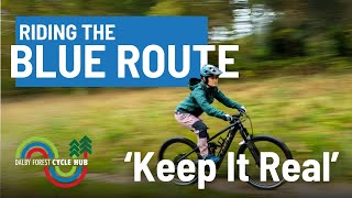 Mountain Biking In Dalby Forest Blue Route  Keep It Real [upl. by Bale]