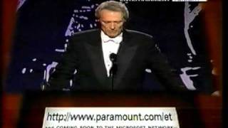 Jim Carrey helps to honor Clint Eastwood ET [upl. by Crawley255]