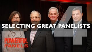 How to Moderate a Panel Discussion Selecting Great Panelists Video 4 5mins [upl. by Moffit]