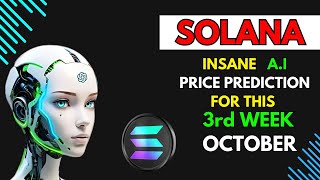 Crazy SOLANA SOL Price Prediction for THIS WEEK by AI [upl. by Particia572]