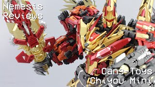 Nemesis Reviews CangToys Chiyou Mini [upl. by Iluj467]