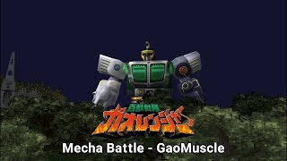 Hyakujuu Sentai Gaoranger PSX OST Mecha Battle  GaoMuscle [upl. by Ytsirk]