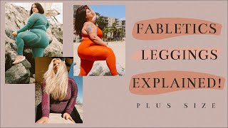 FABLETICS LEGGINGS EXPLAINED  materials fit sizing etc [upl. by Masry956]