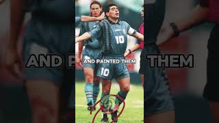 When Maradona got banned for 15 months due to doping maradona shorts football [upl. by Eilata]