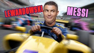 ⁠The craziest race of Cristiano Ronaldo on his CR7 racing car [upl. by Elletnwahs]