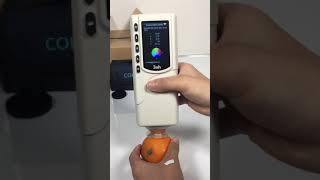 NR20XE 3nh Hunter Lab Colorimeter Handheld Color Meter 450 20mm Large Aperture [upl. by Naz]