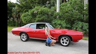 1968 Pontiac GTO 400 Manual Shift wwwmusclecarsforsaleinccom 2394051970 Tom [upl. by Rats]