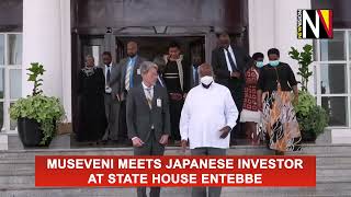 Museveni meets Japanese investor at State House Entebbe [upl. by Vlad]