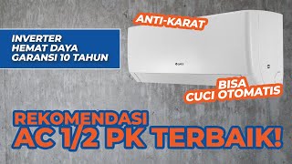 Rekomendasi AC 12 PK Terbaik Cuma 190 Watt dengan Fitur Canggih Review Gree Inverter AC GWCF5S [upl. by Nickerson]