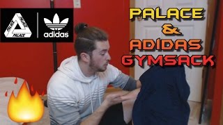 Adidas x Palace Gymsack  Drawstring Bag Unboxing amp Review [upl. by Nikolai]