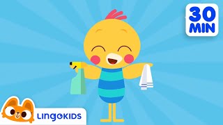 Clean Up Songs 🧹🧼  More Songs for Kids  Lingokids [upl. by Anayi]