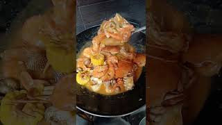 Masak kepiting saus padang enak kepiting seafood cooking [upl. by Otto724]