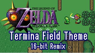 Majoras Mask  Termina Field Theme  16bit SNES Remix [upl. by Adham81]