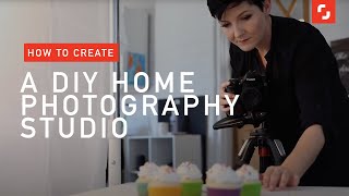 How to Create a Home Photography Studio  DIY Photo Tips with Photographer Joanie Simon [upl. by Gore290]