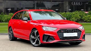 2023 Approved Used Audi S4 Avant Black Edition TDI 341 PS tiptronic  Stoke Audi [upl. by Adnohs]