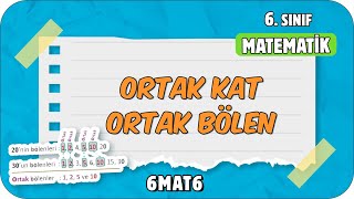 Ortak Kat  Ortak Bölen 📘 tonguçCUP 1Sezon  6MAT6 2024 [upl. by Yelroc]