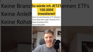 JETZT 100000€ investieren aktien investieren valueinvesting börse [upl. by Aicilyhp540]