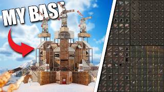 Living in a Unraidable Fortress base in Rust [upl. by Barthel251]