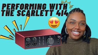 this audio interface SOUNDS GOOD  Scarlett 4i4 4th Gen [upl. by Eciralc]