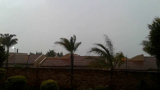 Thunder Storm in Johannesburg [upl. by Drawdesemaj499]