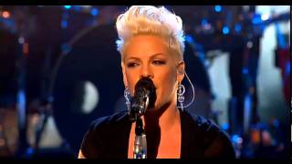 Pink  Try live on The X Factor UK [upl. by Lennon]